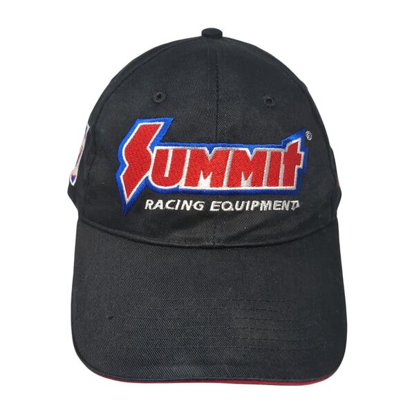 Summit Racing Equipment 40 Years Strapback Baseball Cap Black One Size Patriotic - Picture 1 of 9